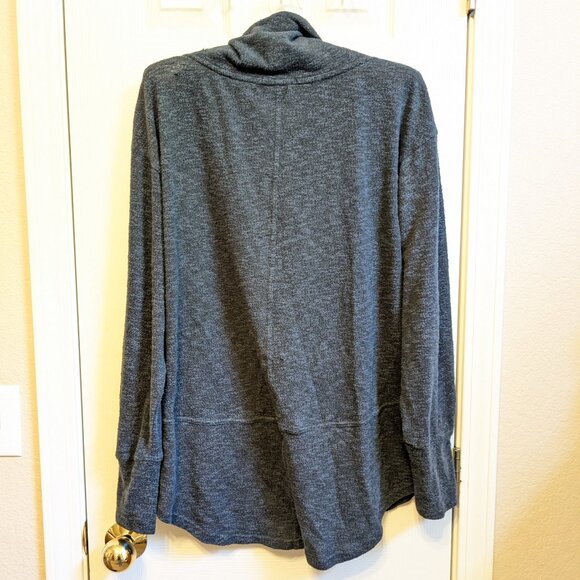 Prana Frieda Pullover with Cowl Neck and Kangaroo Pocket Size Large - Picture 4 of 9